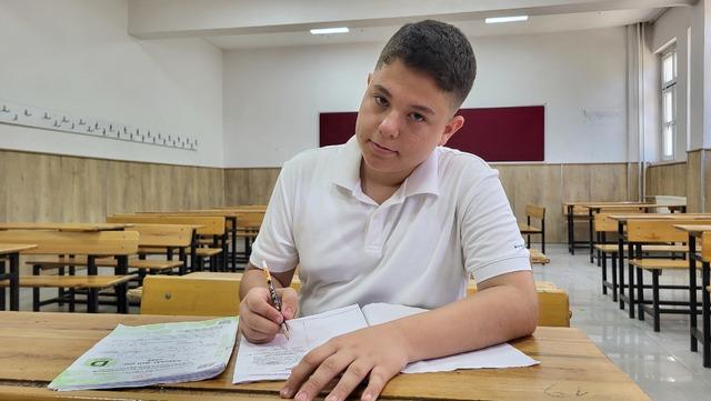 LGS de ağabeyinin izinden giderek 500 tam puan aldı 2