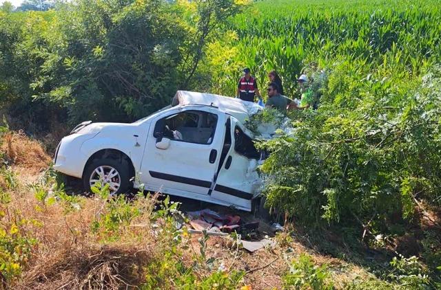 Aksaray’da otomobil takla attı: 3 ölü, 1 yaralı 1