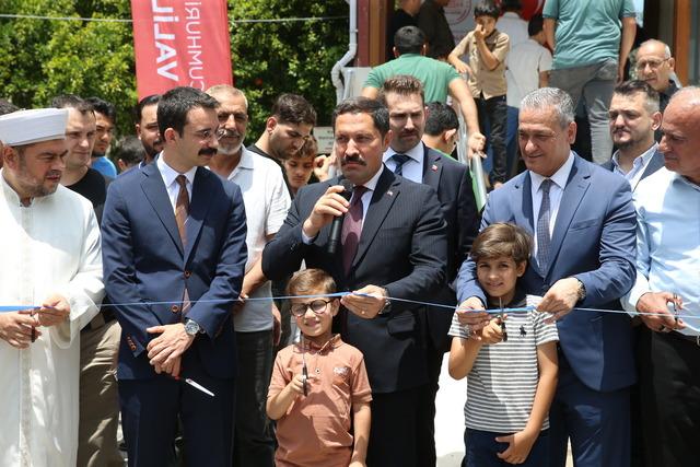 Hatay da depremde yıkılan caminin yerine yenisi yapıldı 1
