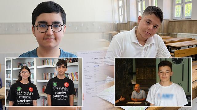 LGS şampiyonları konuştu! Başarı için hepsi aynı yolu izlemiş