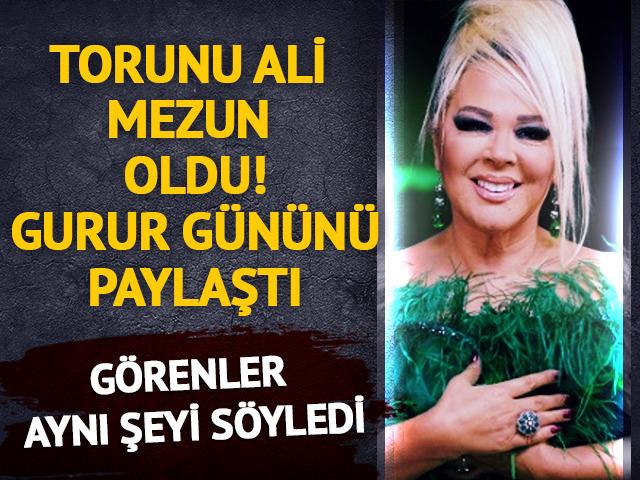 Safiye Soyman'ın torunu Ali mezun oldu! G&ouml;renler aynı şeyi s&ouml;yledi 