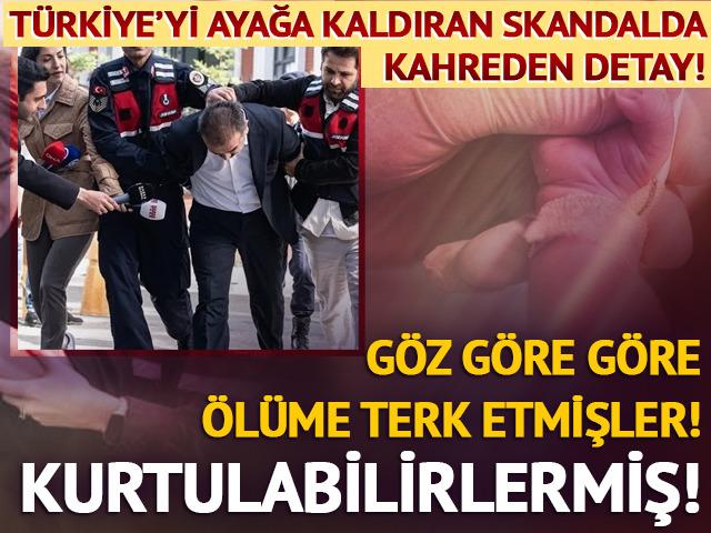 Bebekleri g&ouml;z g&ouml;re g&ouml;re &ouml;l&uuml;me terk etmişler!