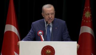 Cumhurbaşkanı Erdoğan'dan 'milli g&uuml;venlik' vurgusu: "Emin adımlarla ilerliyoruz"