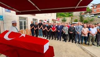 Kıbrıs gazisi Ahmet &Ouml;zkan, Ordu'da son yolculuğuna uğurlandı