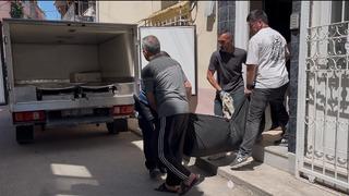 Merdivenlerde can verdi... Annesinin feryadı yürek dağladı