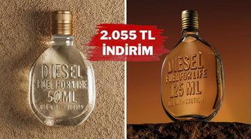 İkonik erkek kokusu Diesel Fuel for Life parf&uuml;m&uuml;n fiyatı dipte