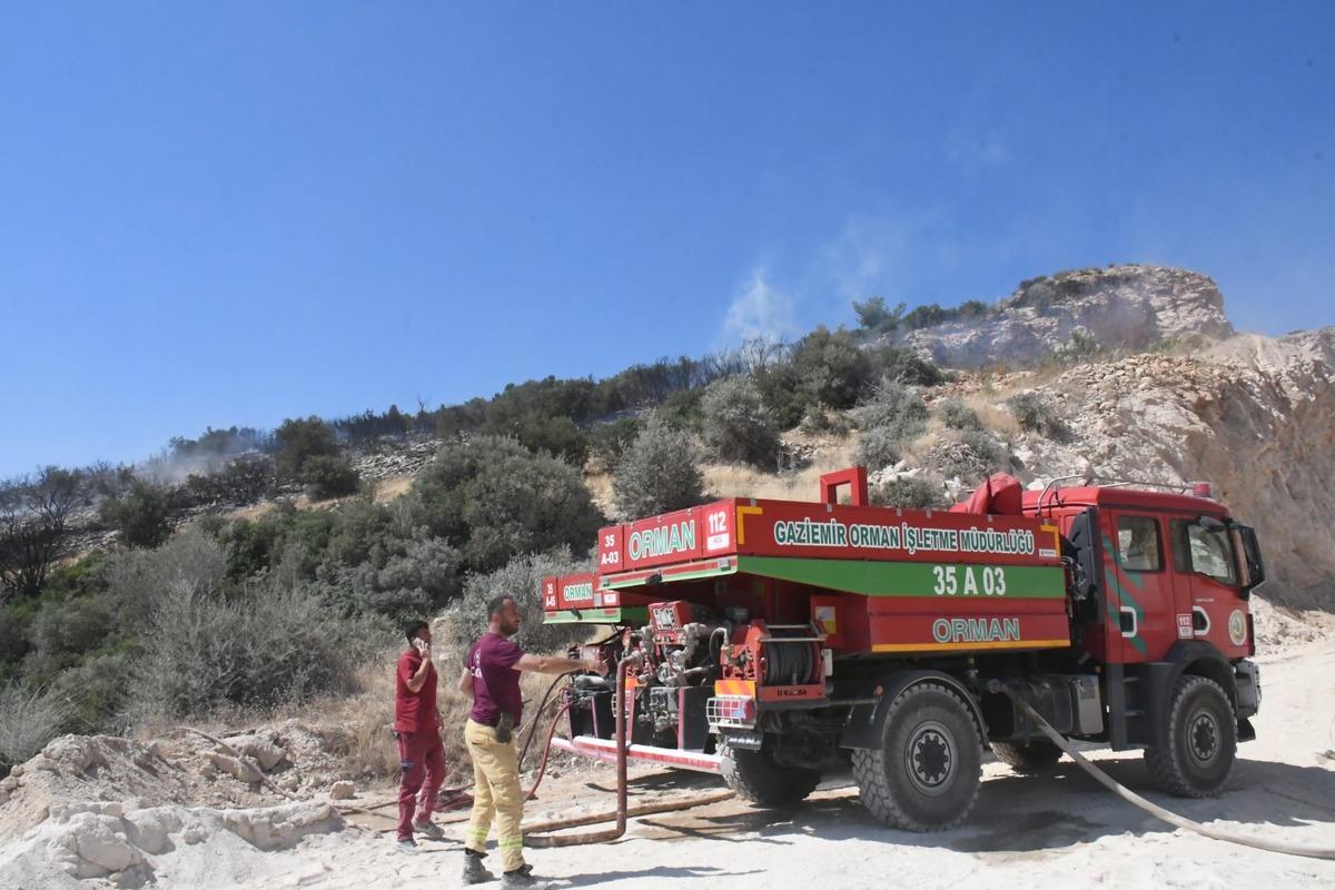Torbalı daki orman yangını kontrol altına alındı 1