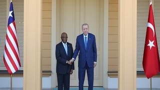 Cumhurbaşkanı Erdoğan, Liberya Cumhurbaşkanı Boakai ile görüştü