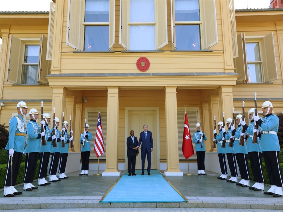 Cumhurbaşkanı Erdoğan, Liberya Cumhurbaşkanı Boakai ile görüştü 1