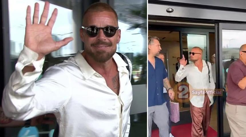 Ricky Martin 15 yıl sonra konser i&ccedil;in İstanbul'da! Bir geldi, olaylı geldi: O anlar kameraya yansıdı