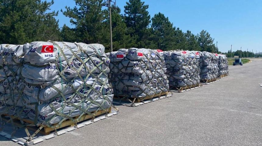 Venezuela&rsquo;ya 30 ton insani yardım malzemesi g&ouml;t&uuml;r&uuml;ld&uuml;