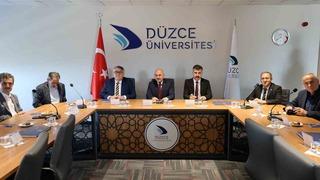 Düzce Üniversitesi danışma kurulu ilk toplantısını gerçekleştirdi