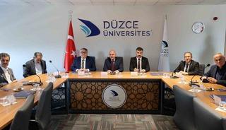 D&uuml;zce &Uuml;niversitesi danışma kurulu ilk toplantısını ger&ccedil;ekleştirdi