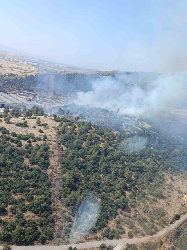 Kahramanmaraş’ta orman yangını 1
