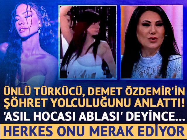 Ankaralı Ayşe Demet &Ouml;zdemir'in ş&ouml;hret yolculuğunu anlattı! 'Asıl hocası ablası' deyince... Herkes onu merak etti