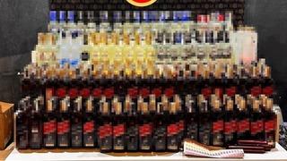 Bursa’da sahte içki operasyonu: 370 şişe sahte içki ve 600 litre etil alkol ele geçirildi