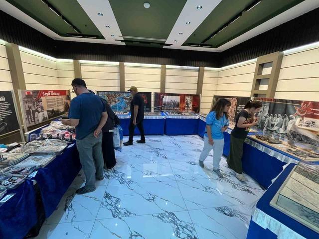 &Ccedil;anakkale ruhu Tavşanlı&rsquo;da, savaş malzemeleri sergisi ziyarete a&ccedil;ıldı 2