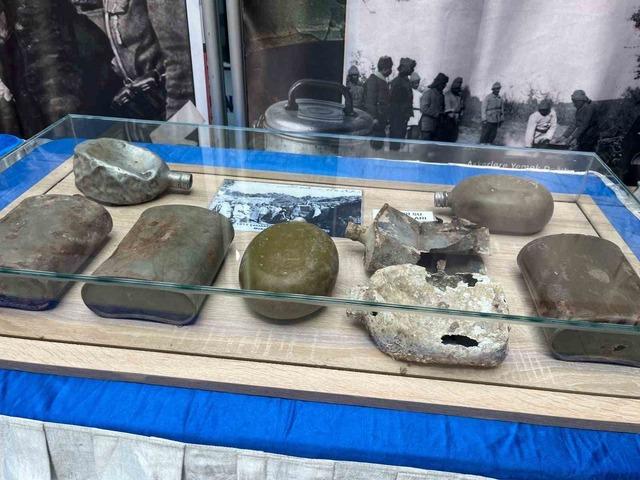 &Ccedil;anakkale ruhu Tavşanlı&rsquo;da, savaş malzemeleri sergisi ziyarete a&ccedil;ıldı 1