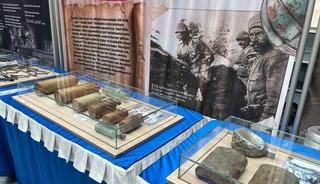 &Ccedil;anakkale ruhu Tavşanlı&rsquo;da, savaş malzemeleri sergisi ziyarete a&ccedil;ıldı