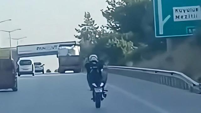 Mersin’de tek teker şov pahalıya patladı: 46 bin TL ceza kesildi