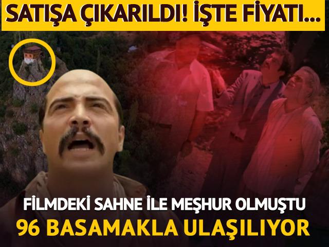 Kayalığın &uuml;zerindeki meşhur ev satışa &ccedil;ıktı! İstenen rakam dudak u&ccedil;uklattı