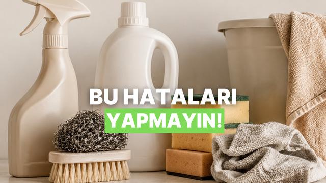 Eşyaların ömrünü kısaltan, temizlik yaparken farkında olmadan uyguladığımız sert yöntemler