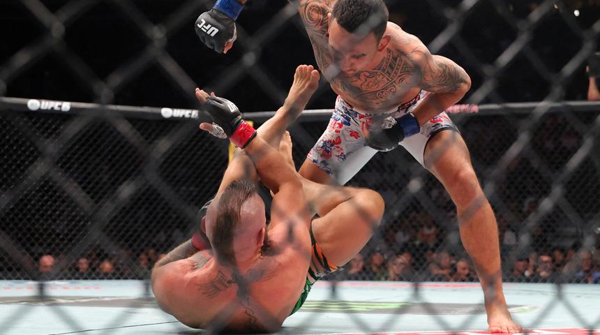 Conor McGregor'ın UFC d&ouml;n&uuml;ş&uuml; kabus oldu! Max Holloway kazandı