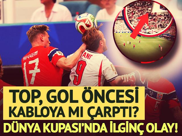 Top kabloya &ccedil;arptı mı? İngiltere'nin tartışılan gol&uuml;ne FIFA'dan a&ccedil;ıklama