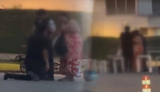Fatih'te taciz iddiası! Saniye saniye kamerada