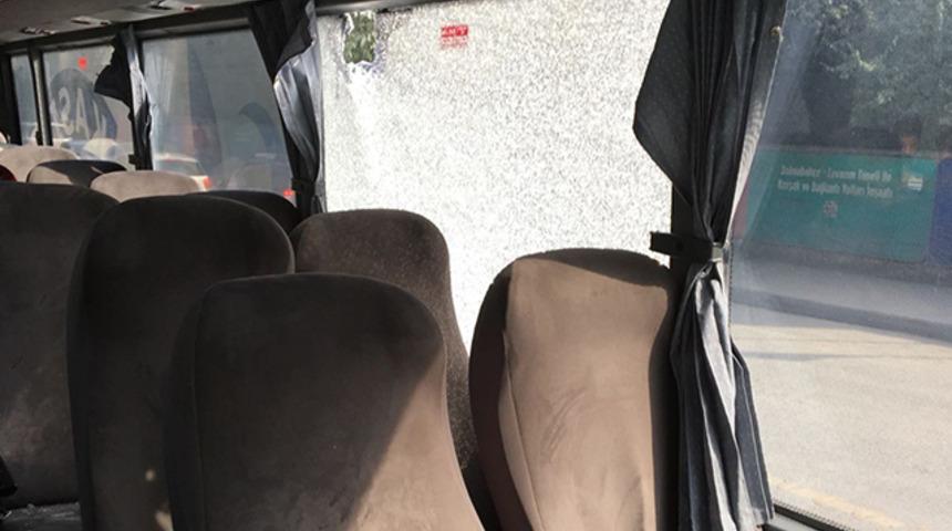 Kasımpaşa U13 takımının otobüsüne Beşiktaş taraftarından saldırı!