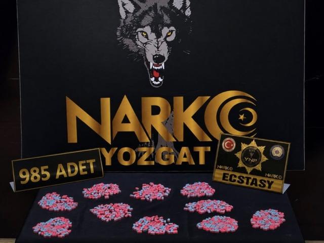 Yozgat'ta uyuşturucu operasyonu! 3 zanlı yakalandı