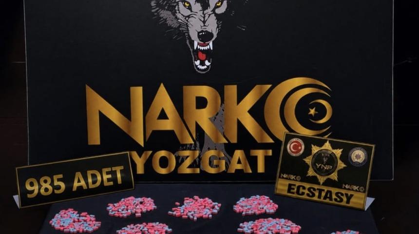 Yozgat'ta uyuşturucu operasyonu! 3 zanlı yakalandı