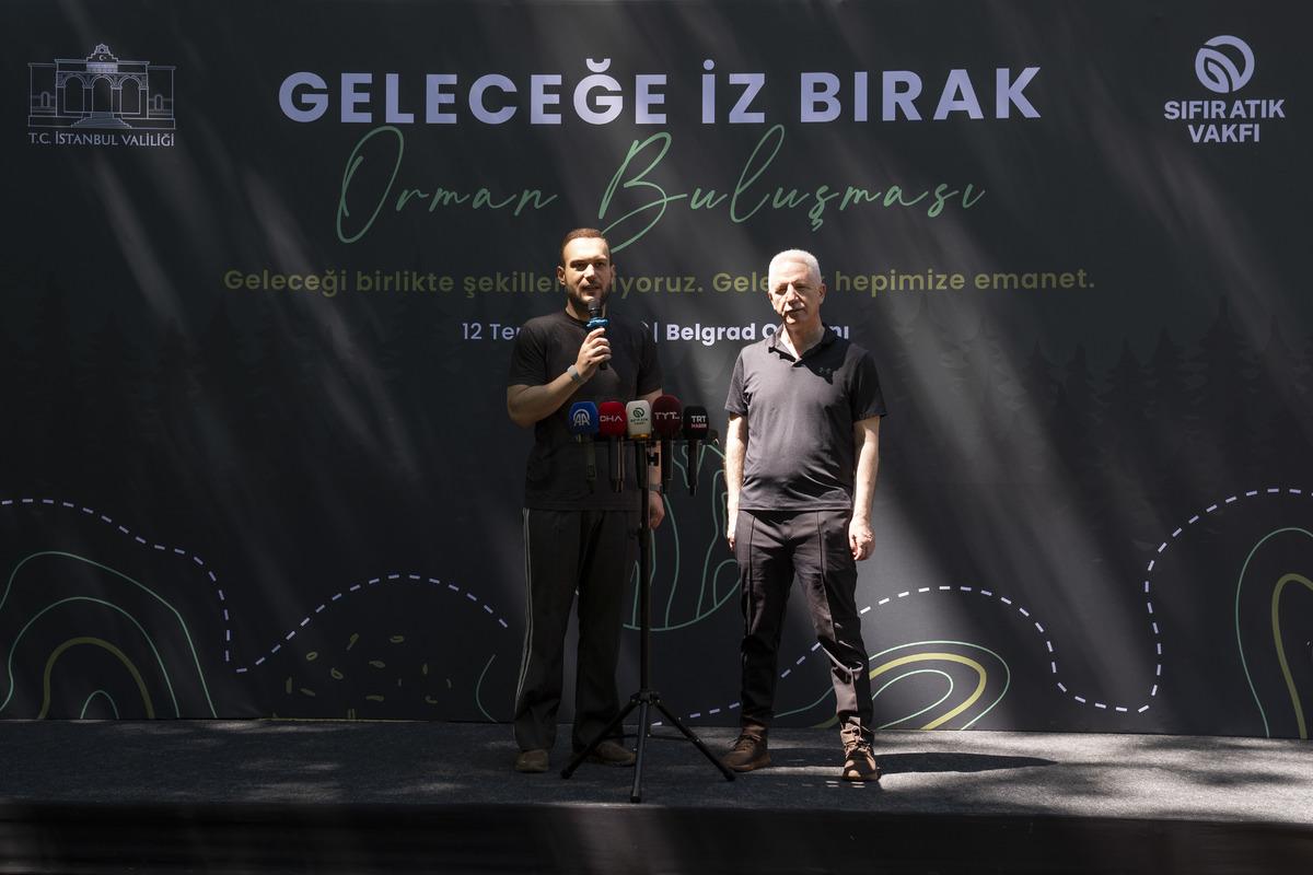 İstanbul da "Geleceğe İz Bırak-Orman Buluşması" etkinliği d&uuml;zenlendi 2