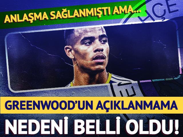 Anlaşma sağlanmıştı ama... Mason Greenwood'un a&ccedil;ıklanmama nedeni belli oldu!