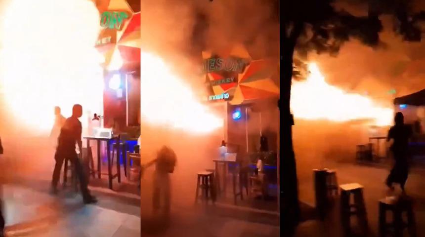 Bangkok'ta barda can pazarı! &Ccedil;ok sayıda kişi feci şekilde &ouml;ld&uuml;...