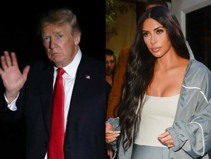 Donald Trump Kim Kardashian'ın isteğini kıramadı  G3