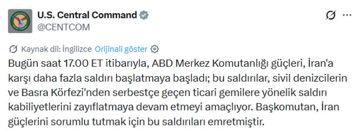 ABD yeni saldırı başlattığını duyurdu, İran da patlama sesleri yükseldi 1
