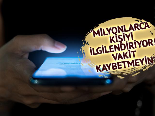 Telefona gelen mesajla harekete ge&ccedil;ti: Faturası 1 milyon TL oldu