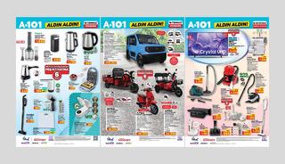 A101'e overlok makinesi geliyor! 16 Temmuz A101 kataloğu 