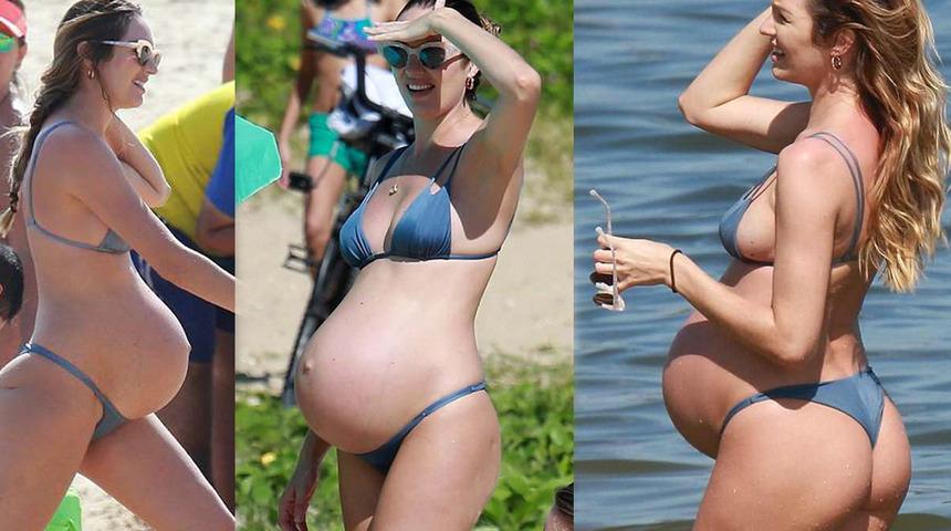 G&uuml;ney Afrikalı model Candice Swanepoel  doğurdu doğuracak!