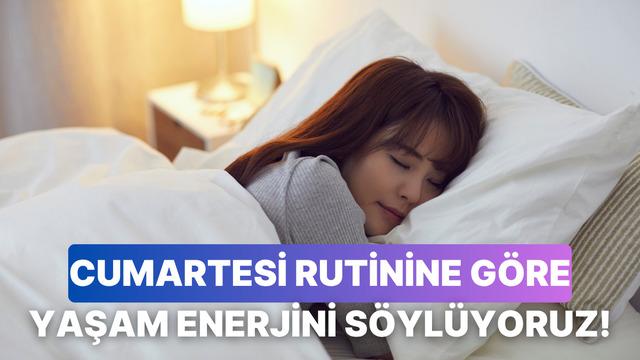 Cumartesi sabahı temizlik rutinlerine göre yaşama enerjini hesaplıyoruz!