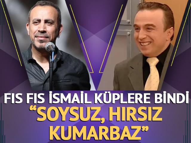 Fıs Fıs İsmail de k&uuml;plere bindi! Haluk Levent i&ccedil;in sert s&ouml;zler