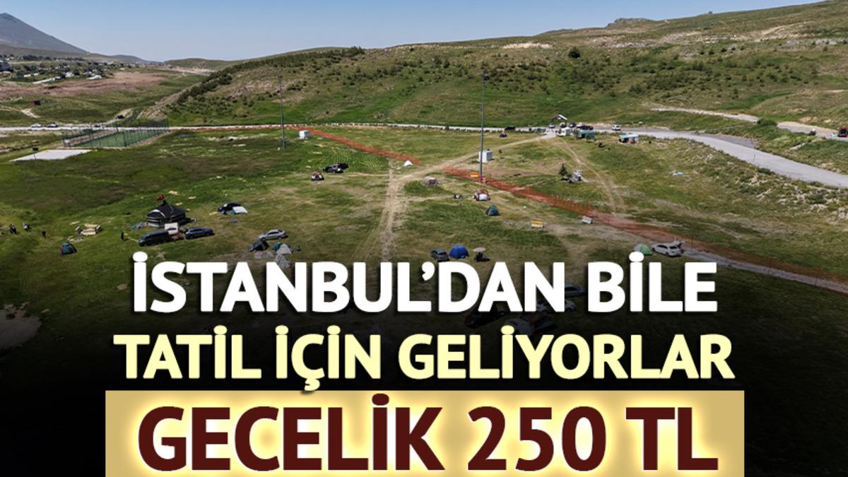 İstanbul'dan bile tatil için geliyorlar: Gecelik 250 TL
