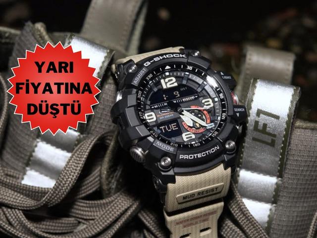 Zorlu sartlarda sınır tanımayan Casio G-SHOCK saatte &ouml;zel fiyat!