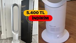 Yaz sıcaklarına g&uuml;&ccedil;l&uuml;, sessiz ve şık &ccedil;&ouml;z&uuml;m: DYSON Cool&trade; fan