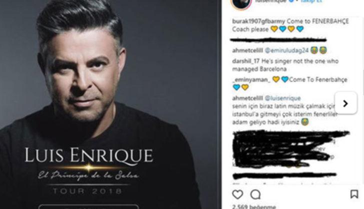 Fenerbahçe'de Luis Enrique skandalı G4