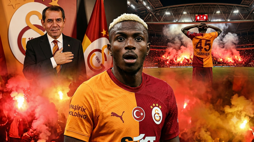 Dursun &Ouml;zbek'in Osimhen'e verdiği s&ouml;z ortaya &ccedil;ıktı: B&uuml;y&uuml;k sıkıntı &ccedil;ıkartırım!