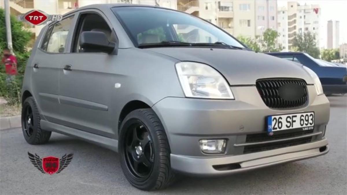 Kia Picanto`nun son haline inanamadı 