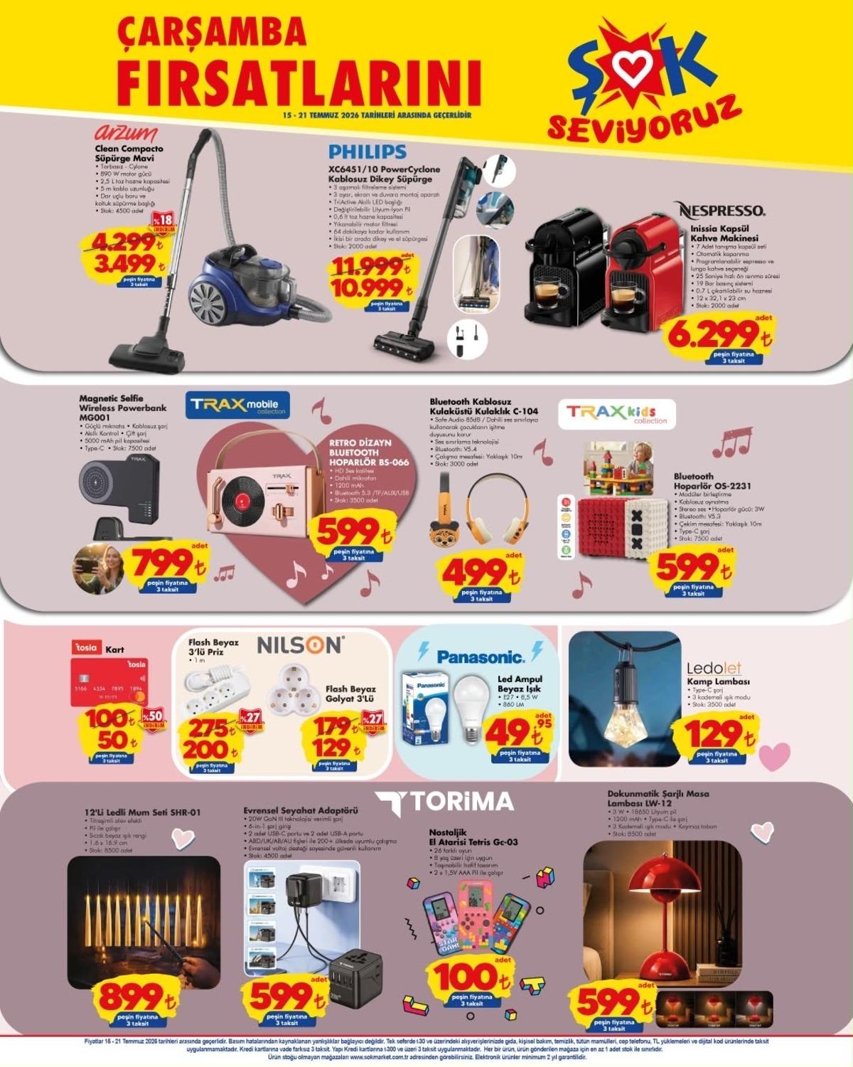 ŞOK a Nespresso kahve makinesi geliyor! 15 Temmuz 2026 ŞOK aktüel kataloğu 3
