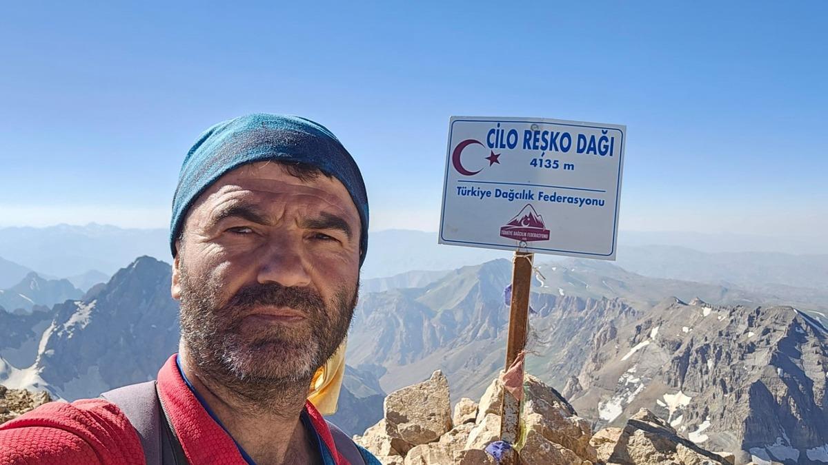 Türkiye nin en yükseklerinden! Tek başına 4 bin 135 metre tırmandı 2